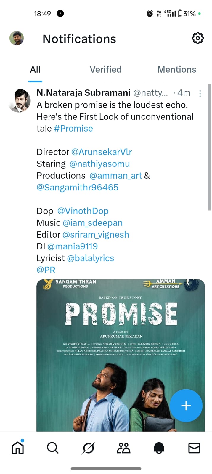 FL Natti Twitter post